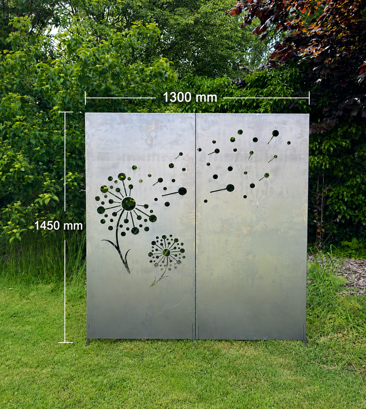 Brise-vue décoratif « Pissenlit »