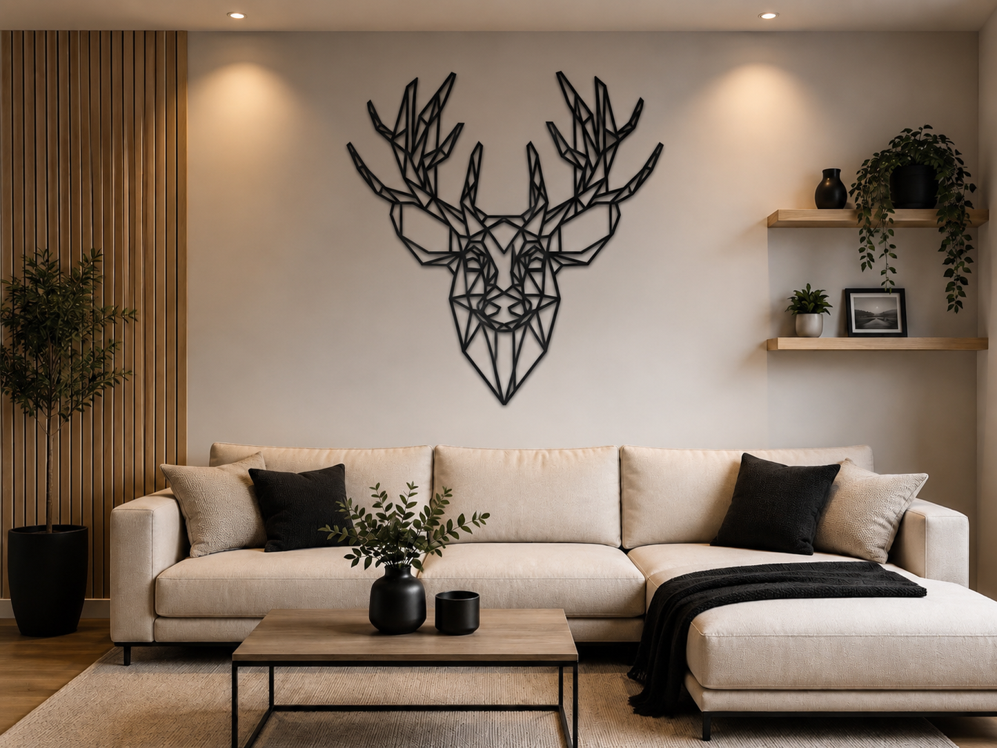 Cerf Géométrique