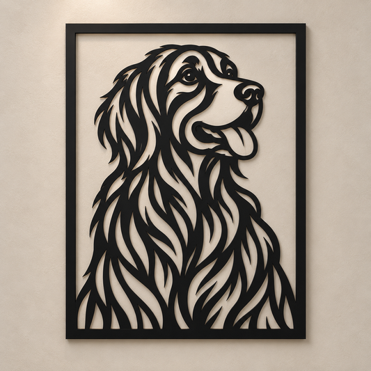 Portrait Compagnon – finition noir mat