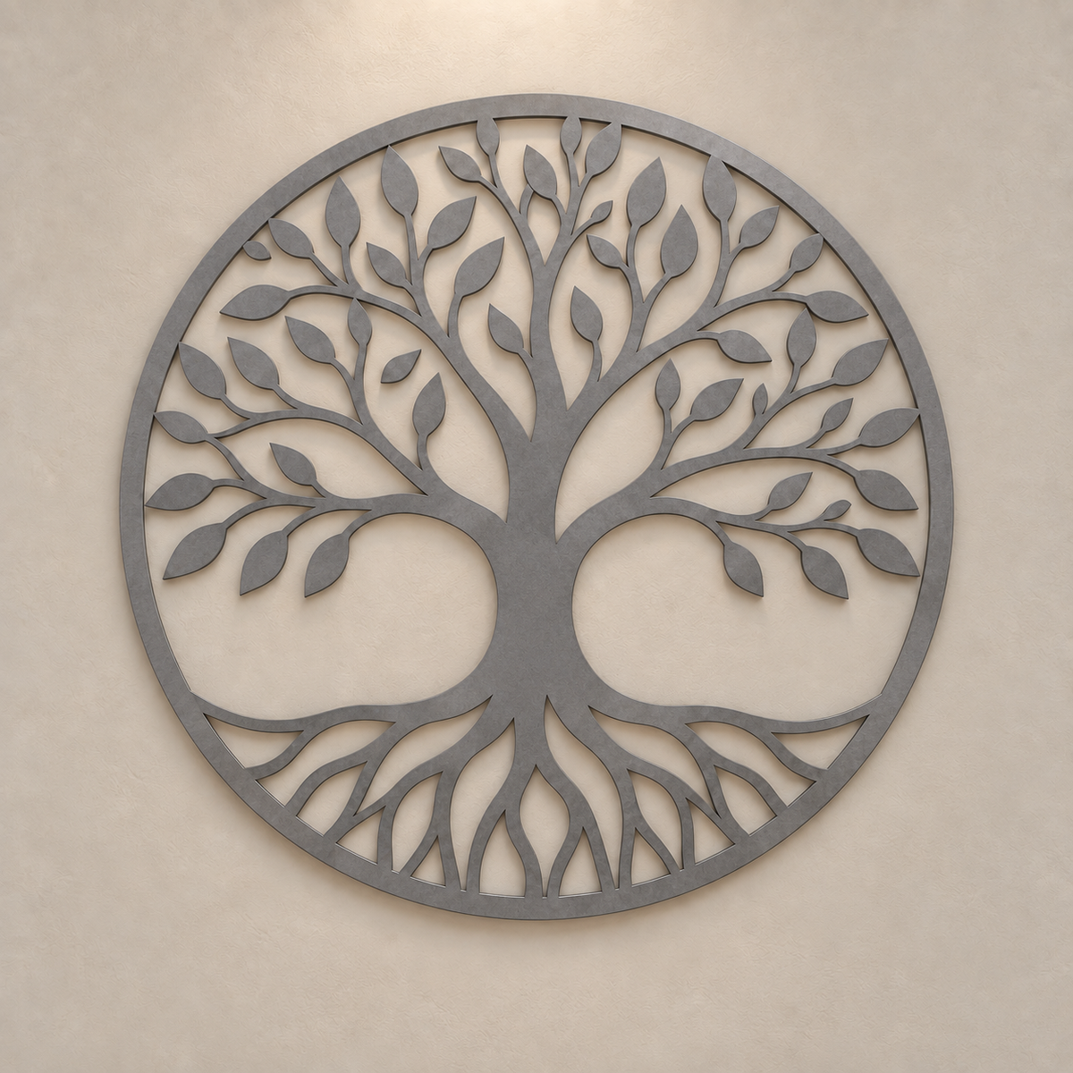 Arbre de vie Racines – acier brut DIY à peindre