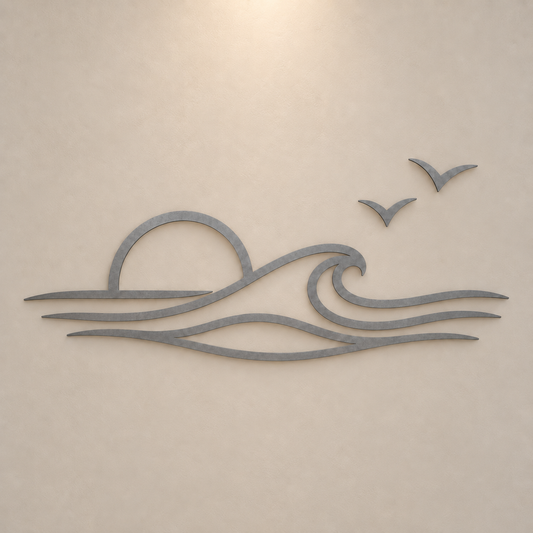 Horizon Marin – acier brut DIY à peindre