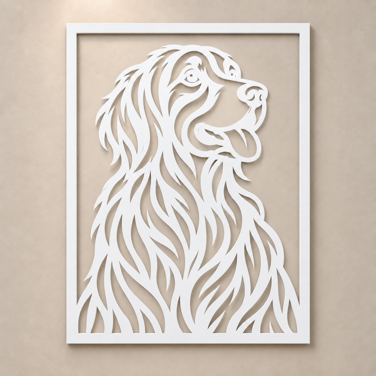 Portrait Compagnon – finition blanc mat